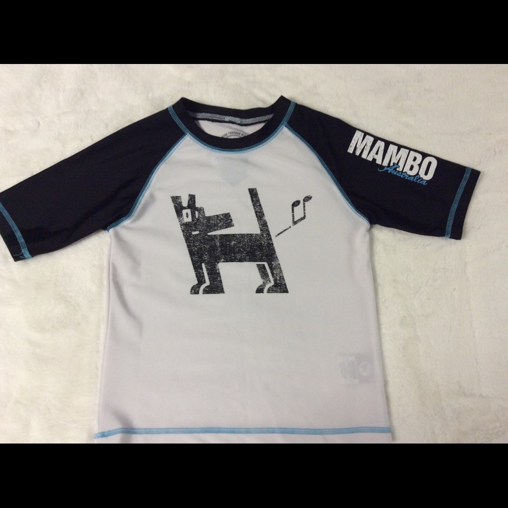Mambo Australia Tooting Dog Surf Shirt Size 7